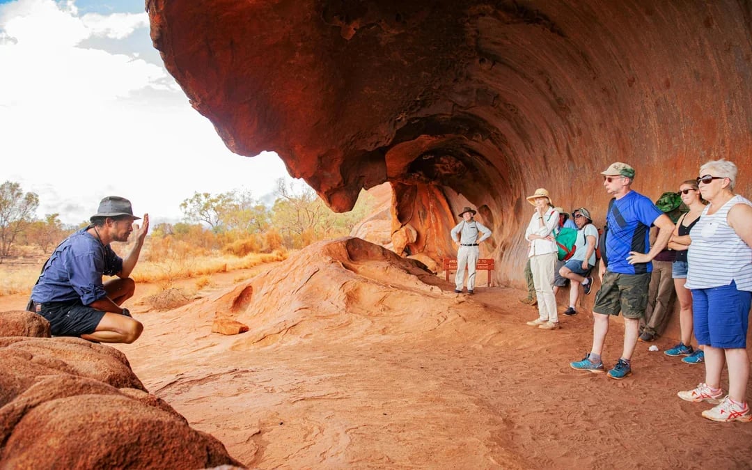 From Alice Springs: Uluru Full Day Tour with Sunset BBQ Dinner & Hotel Transfers Image 9