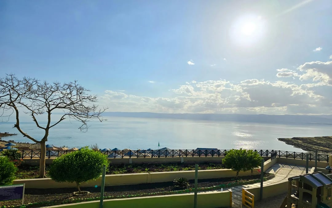 From Amman: Dead Sea Half-Day Trip with 4-Star Resort Beach Access & Mud Experience Image 8