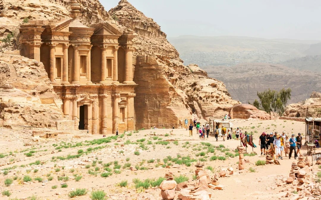 From Amman: Petra Guided Tour with Little Petra, Treasury & Royal Tombs Image 2