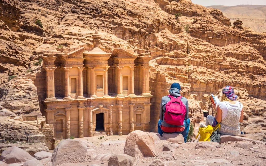 From Amman: Petra Guided Tour with Little Petra, Treasury & Royal Tombs Image 7