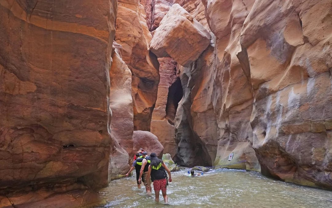 From Amman: Wadi Mujib Siq Trail Hike to the Waterfall Image 2