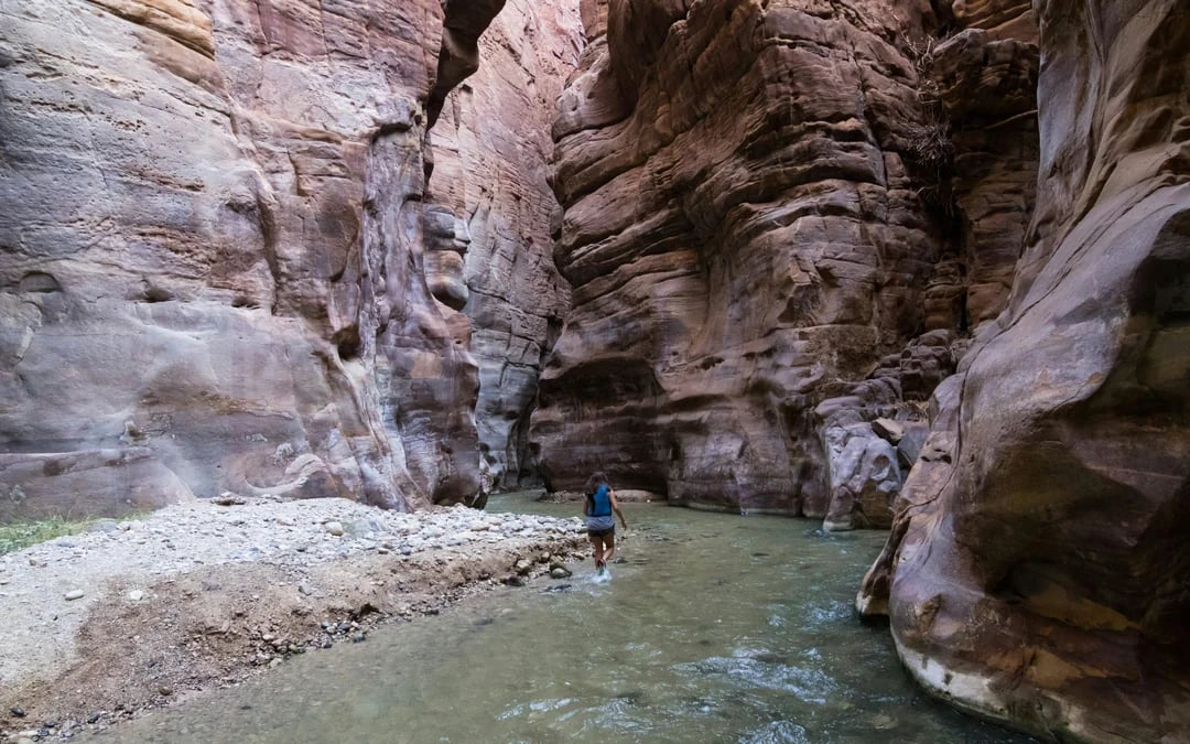 From Amman: Wadi Mujib Siq Trail Hike to the Waterfall Image 8