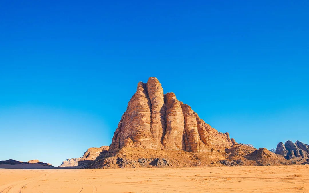 From Amman: Wadi Rum 4x4 Jeep Desert Safari with Bedouin Guide Image 3