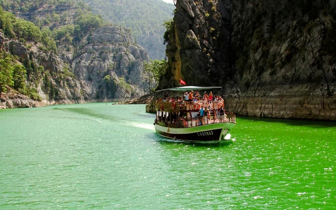 From Antalya: Green Canyon Boat Trip with Lunch and Soft Drinks Image 4