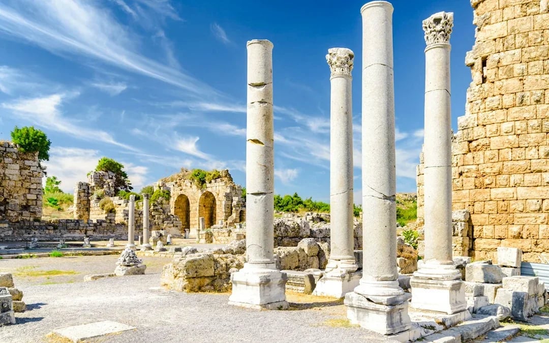 From Antalya: Perge and Aspendos Ancient Cities and Manavgat Waterfall Day Trip Image 7