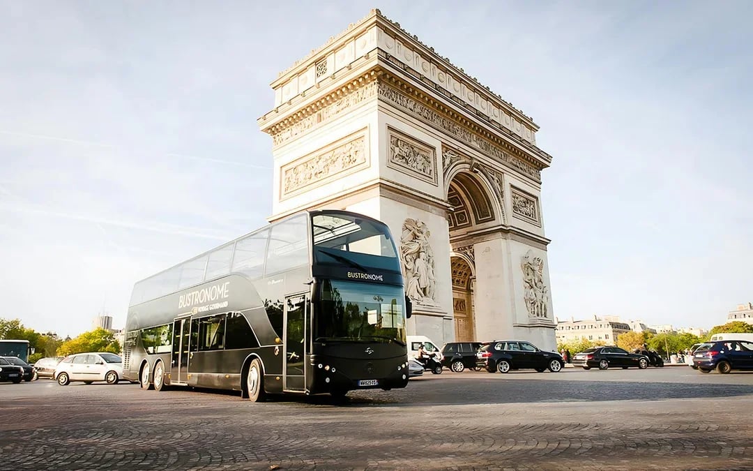 From Arc de Triomphe: Bustronome Signature Dinner with Paris Views Image 2