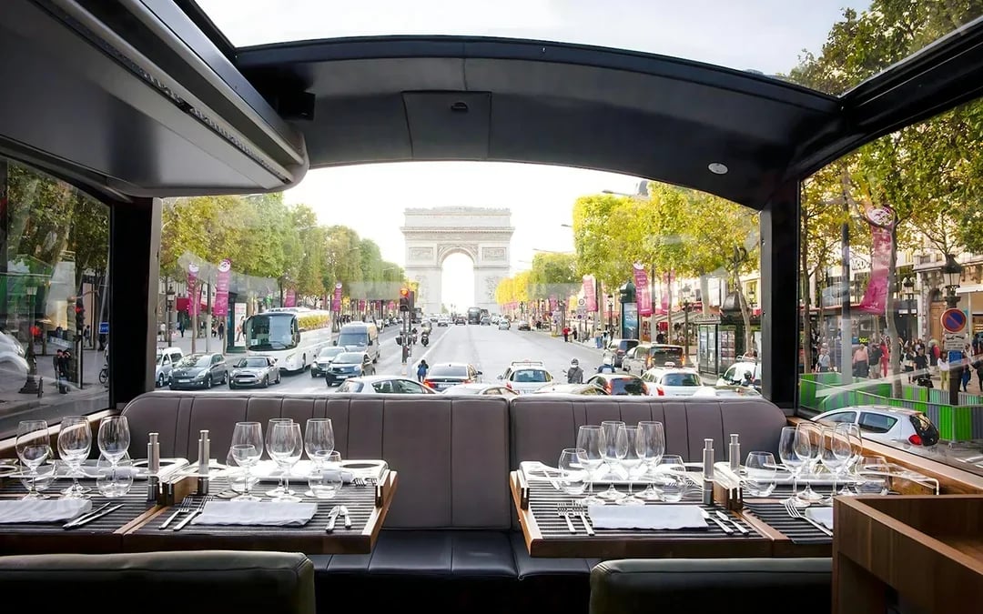 From Arc de Triomphe: Bustronome Signature Lunch with Paris Views Image 2