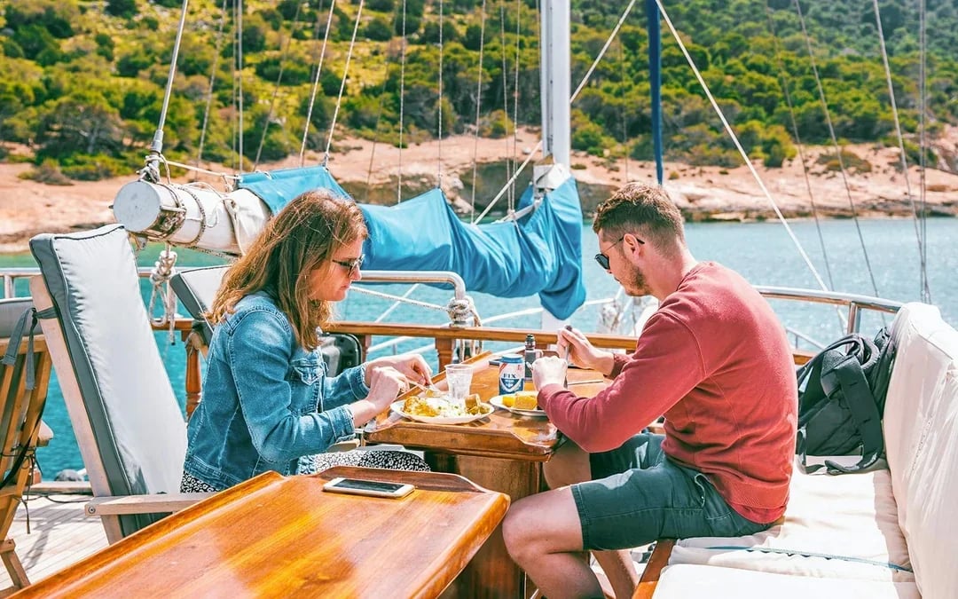From Athens: Agistri, Moni & Aegina Islands Full-Day Cruise with Meals & Drinks Image 6