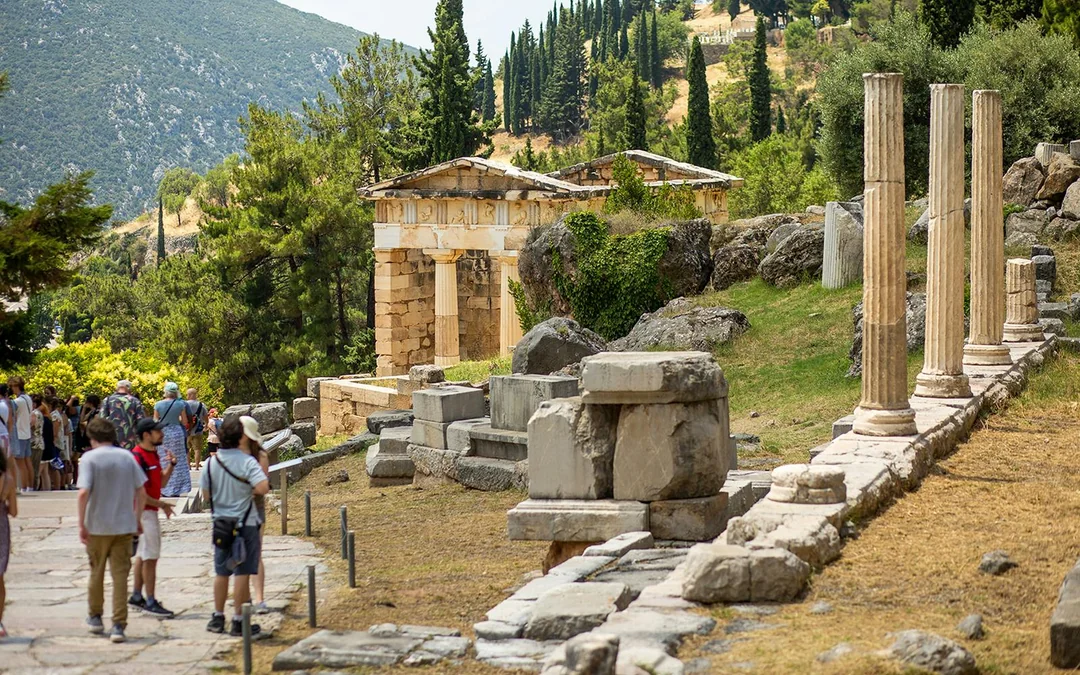 From Athens: Day Trip to Delphi Site & Museum Image 1