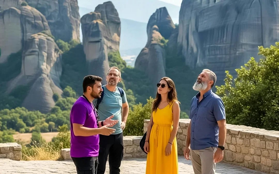 From Athens: Meteora 2-Day Trip with 2 Guided Tours & Hotels Image 1