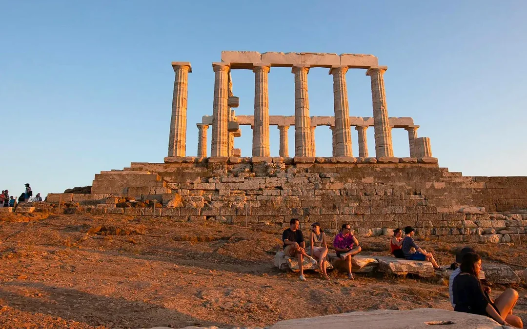 From Athens: Temple of Poseidon & Cape Sounion Sunset Tour Image 2