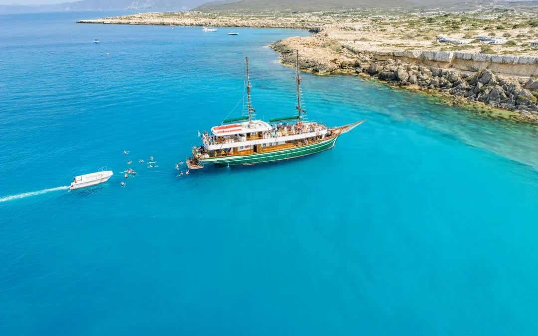 From Ayia Napa/Protaras: Blue Lagoon Cruise Image 1