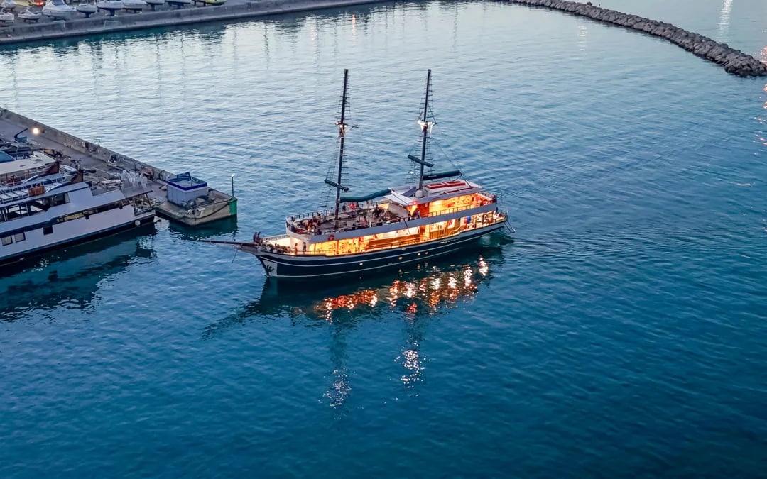 From Ayia Napa/Protaras: Blue Lagoon Sunset Cruise with Open Bar & Local Buffet Image 11