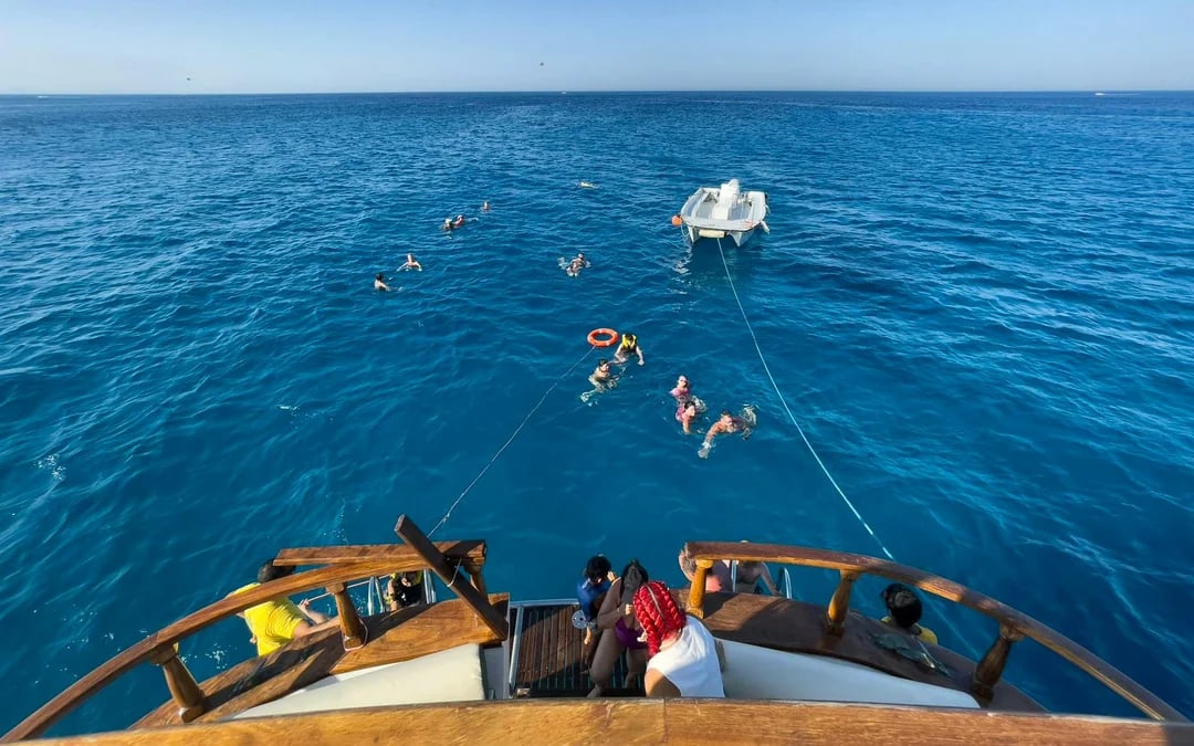From Ayia Napa/Protaras: Blue Lagoon Sunset Cruise with Open Bar & Local Buffet Image 5