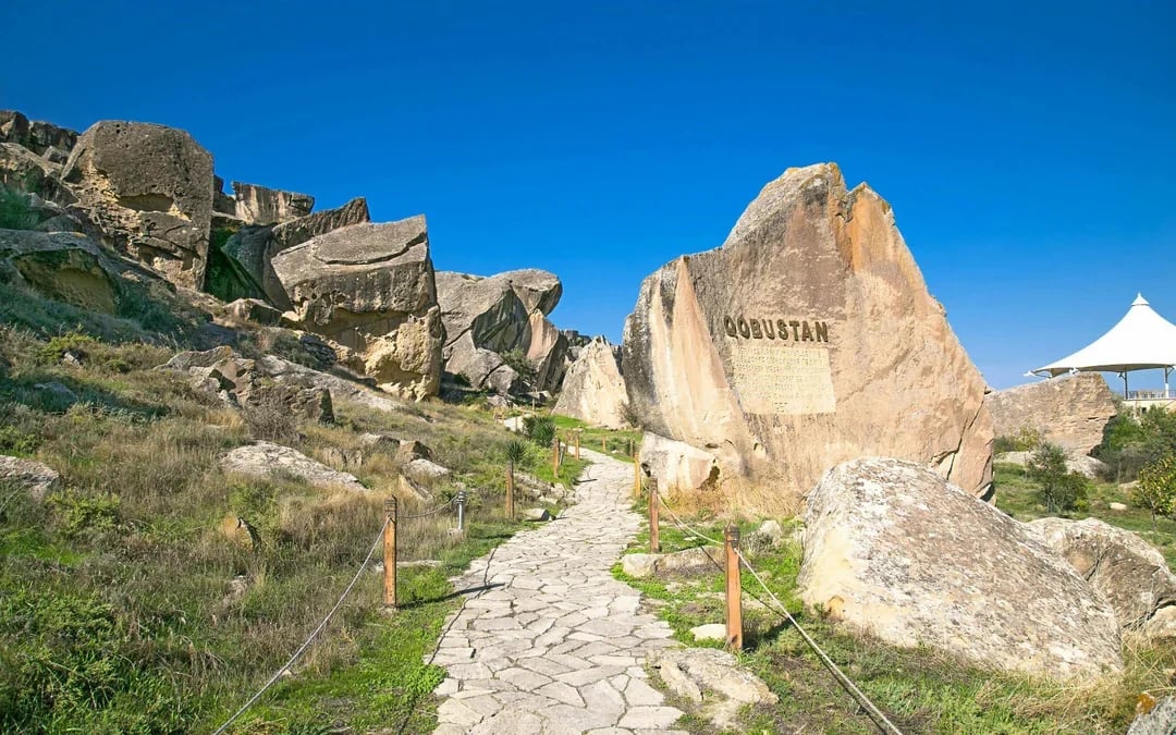 From Baku: Gobustan & Absheron Guided Day Tour with Historical Sites & Nature Highlights Image 1