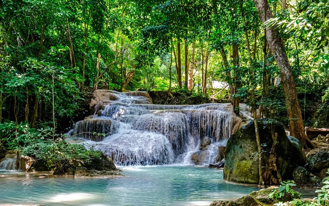 From Bangkok: Kanchanaburi and Erawan National Park Day Trip with Private Transfers Image 3