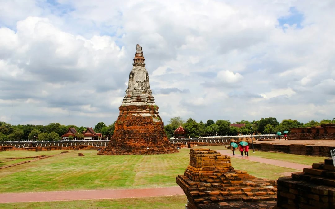 From Bangkok: Private UNESCO Ayutthaya Historical Park Tour with Frog-Headed Tuk-Tuk Ride and Local Market Image 6