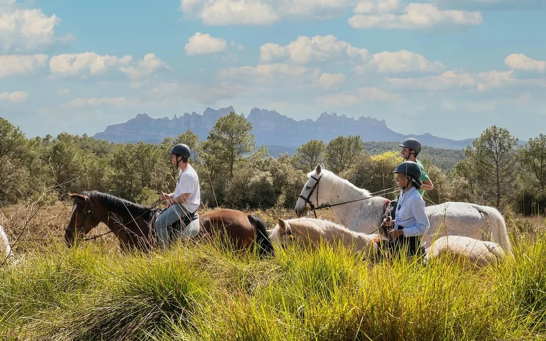 From Barcelona: Montserrat Day Trip & Horseback Riding Image 5