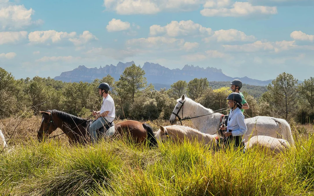 From Barcelona: Montserrat Day Trip & Horseback Riding Image 5
