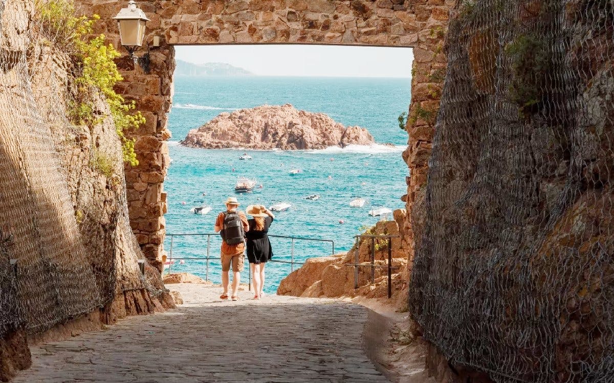 From Barcelona: Tossa de Mar Day Trip with Coastal Walk, Swim & Lunch Image 4