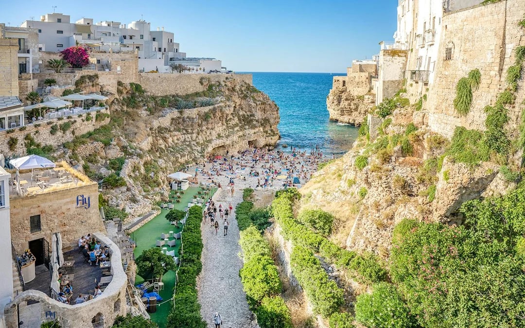 From Bari: Polignano a Mare & Alberobello Day Tour with Transfers Image 2