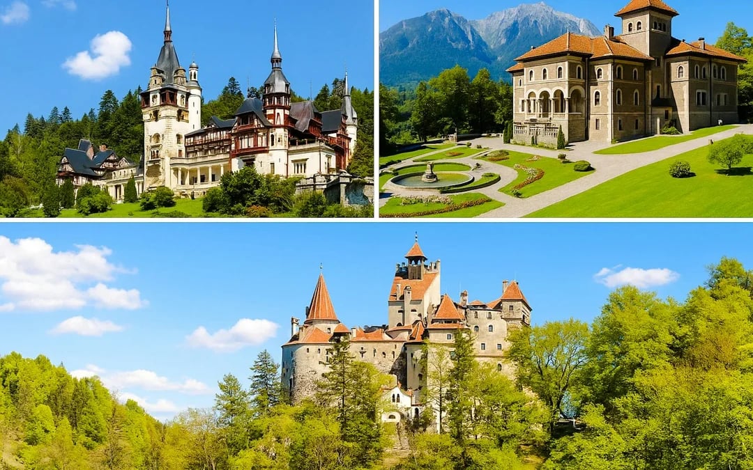 From Bucharest: Cantacuzino Wednesday Filming Location, Peleș & Bran Castles Guided Day Trip Image 6