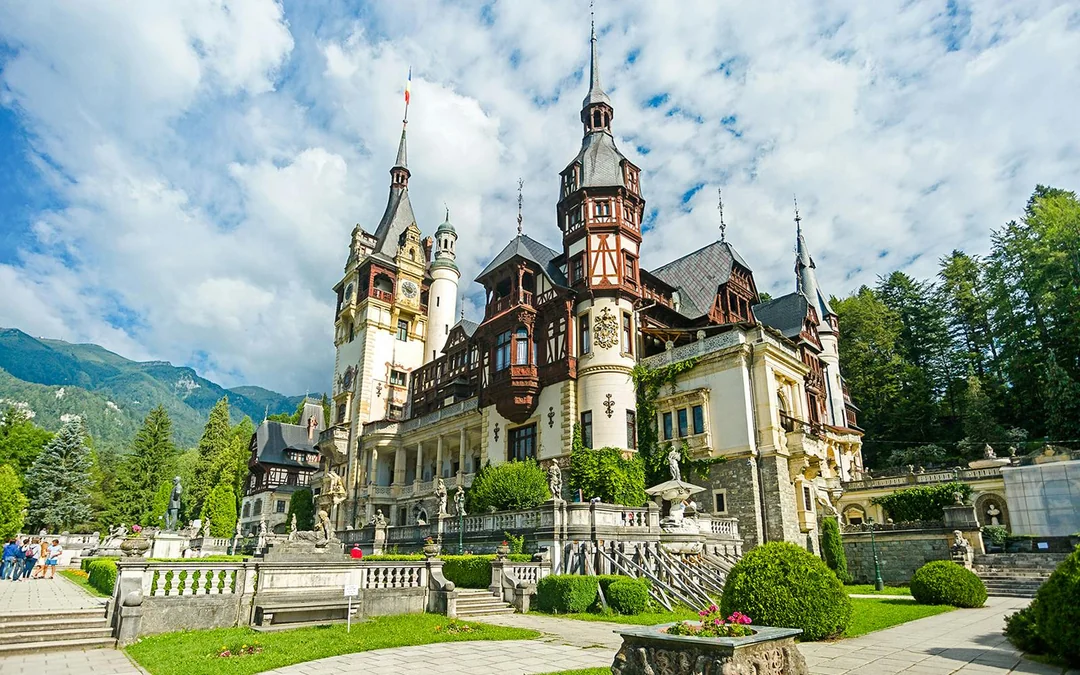 From Bucharest: Peles Castle, Bran Castle & Cantacuzino Castle ('Wednesday Castle') Tour
Image 1