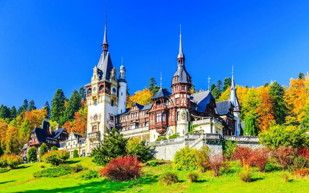 From Bucharest: Peles Castle, Dracula's Castle & Brasov Day Trip Image 5