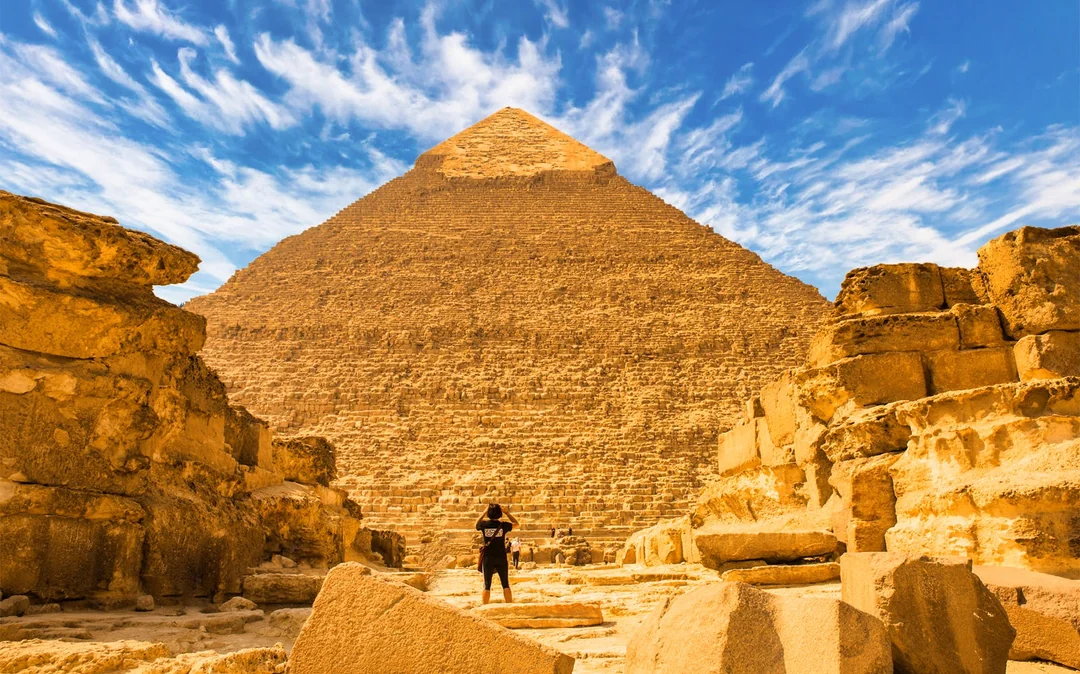 From Cairo: Half-Day Giza Pyramids & Sphinx Guided Tour with Nile Felucca Ride & Hotel Transfers Image 2