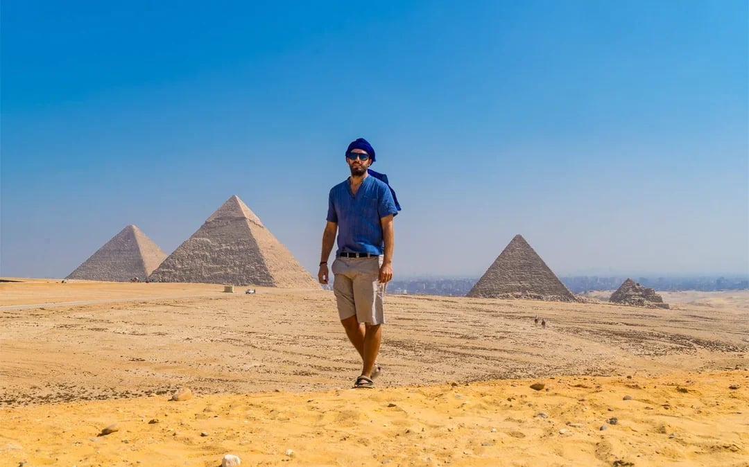 From Cairo: Half-Day Giza Pyramids & Sphinx Guided Tour with Nile Felucca Ride & Hotel Transfers Image 5