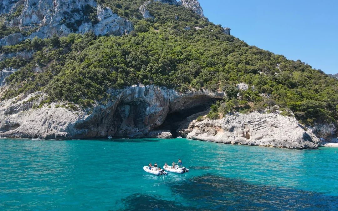 From Cala Gonone: Dinghy Trip in the Gulf of Orosei with Cala Goloritzè Stop Image 1