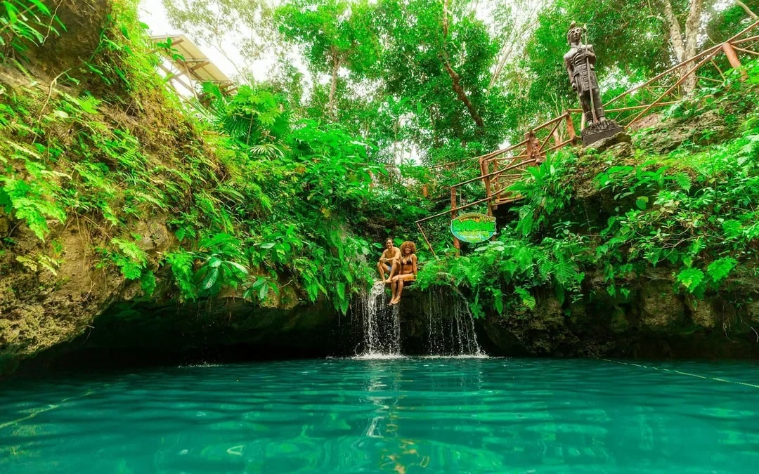 From Cancun: 3-Cenote Guided Tour with Tequila Tasting and Mayan Snack Image 7