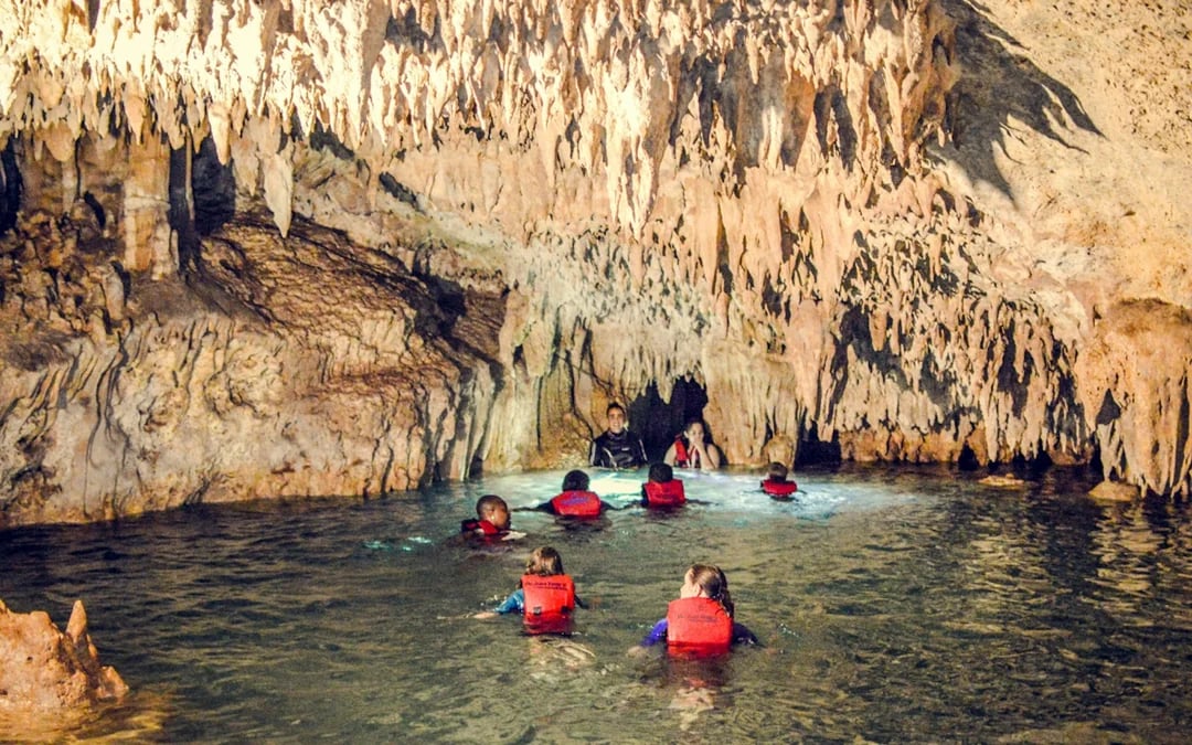 From Cancun: Akumal Bay Sea Turtles and Cenotes Snorkeling Tour Image 3
