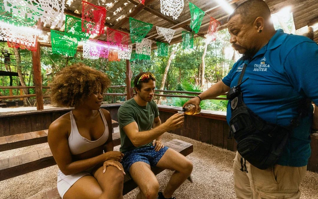 From Cancun: ATV, Ziplines & Cenote Park Extreme Adventure with Transfers Image 10