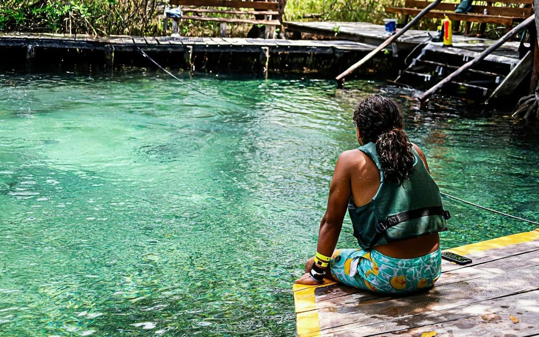 From Cancún: Holbox Island Day Trip with Isla Pasión, Punta Mosquito & Yalahau Spring Image 12