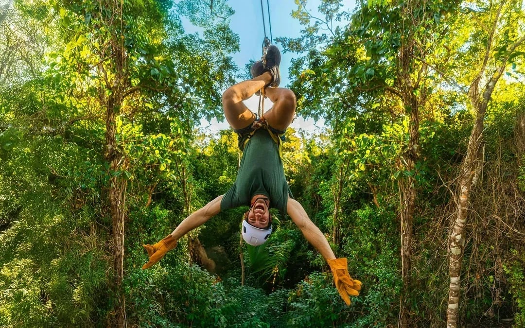 From Cancun: Horseback Riding, ATV, Ziplines & Cenote Swim with Tequila Tasting Image 3