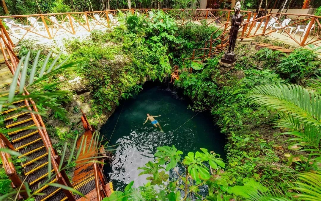 From Cancun: Horseback Riding, ATV, Ziplines & Cenote Swim with Tequila Tasting Image 5
