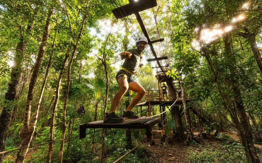 From Cancun: Horseback Riding, ATV, Ziplines & Cenote Swim with Tequila Tasting Image 7