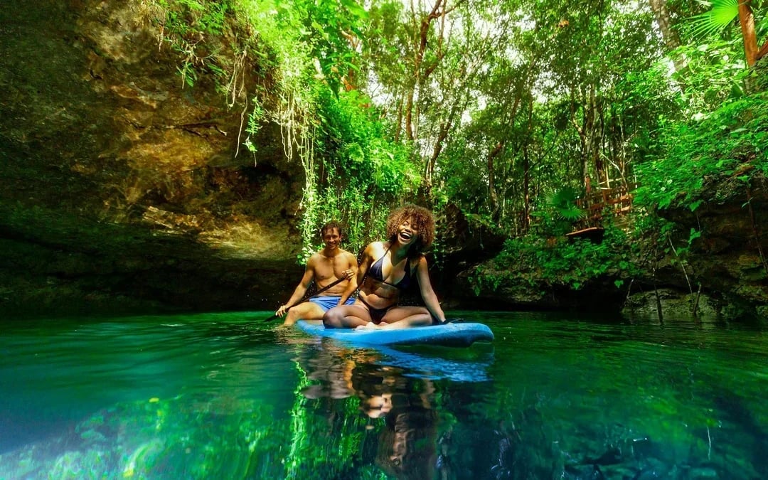 From Cancun: Horseback Riding, ATV, Ziplines & Cenote Swim with Tequila Tasting Image 8