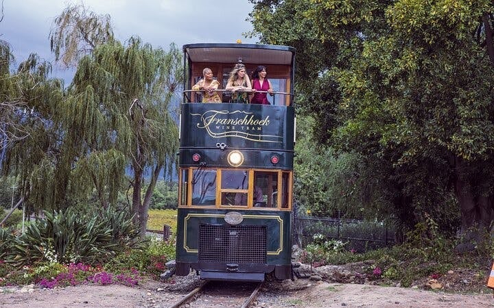 From Cape Town: Franschhoek Wine Tram Hop-on-Hop-off Tour with Return Transfers Image 1