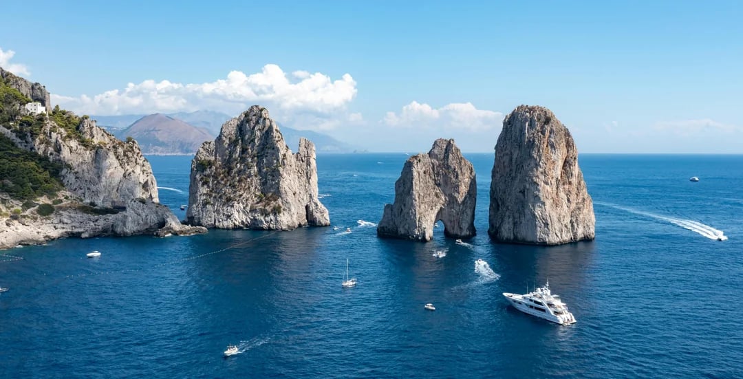 From Capri: Island Boat Tour with Blue Grotto Entry Image 5