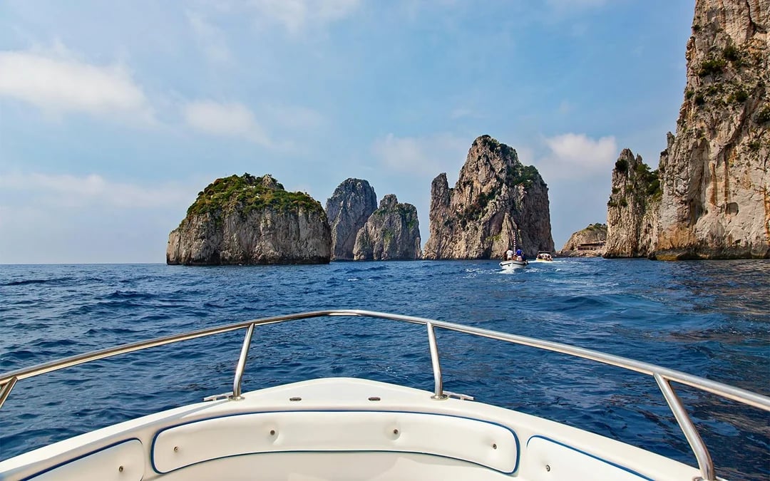 From Capri: Island Boat Tour with Blue Grotto Entry Image 8