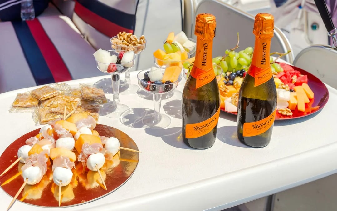 From Catania: Cyclops Coast Boat Tour with Welcome Aperitif and Swimming Stop Image 3