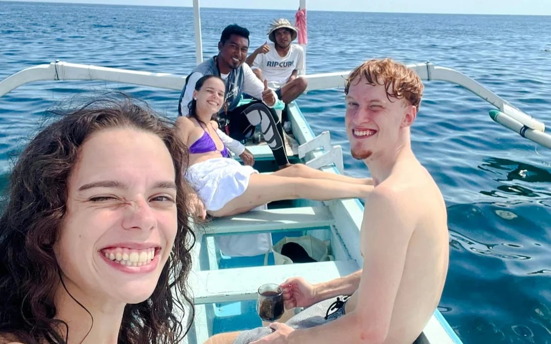 From Central Bali: Private Lovina Dolphin-Watching Boat Tour including Swimming with Dolphins and Snorkeling Image 4