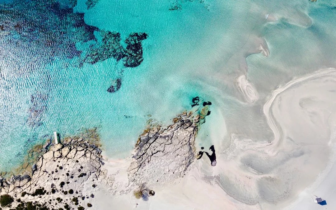 From Chania: Elafonisi Pink Sand Beach Day Trip with Honey Tasting and Elos Village Stop Image 5