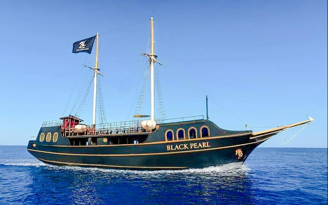 From Chania: Pirate Ship Cruise in Souda Bay with Swim Stops Image 6