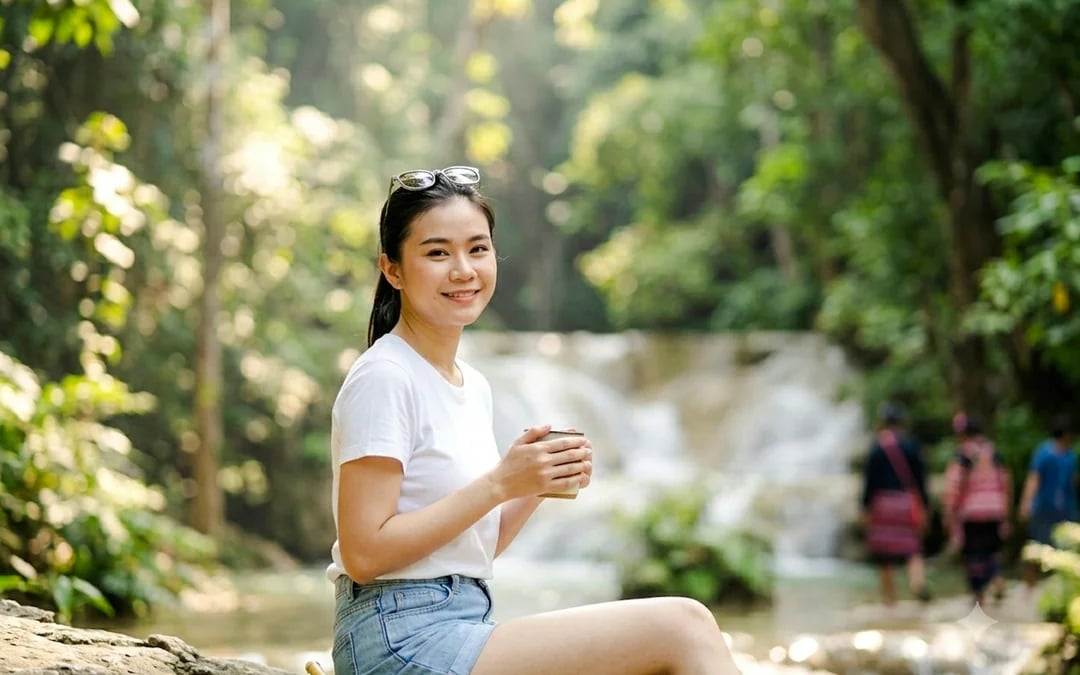 From Chiang Mai: Bua Thong Sticky Waterfalls and Chet Si Fountain Small-Group Tour Image 3
