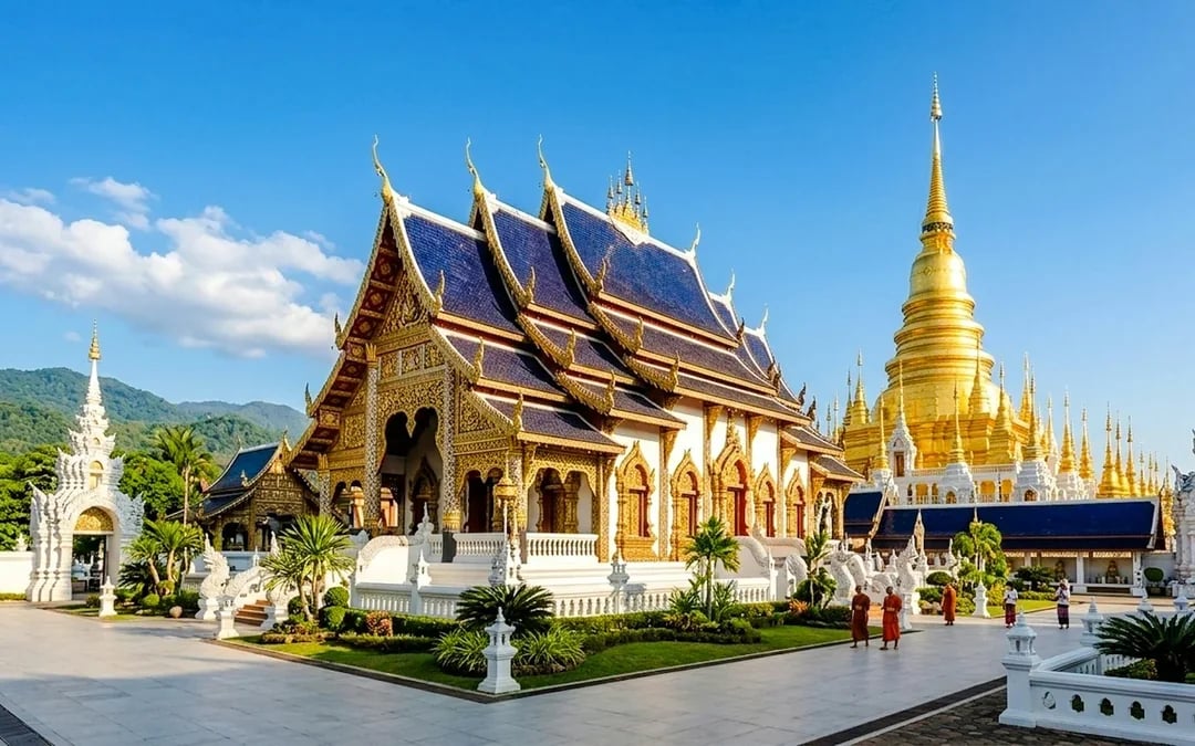 From Chiang Mai: Bua Thong Sticky Waterfalls and Mae Ngat Dam Boat Tour Image 3