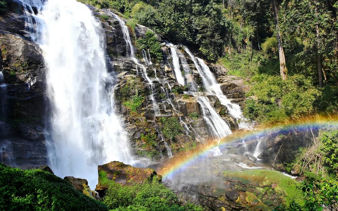 From Chiang Mai: Doi Inthanon National Park Tour with Twin Pagodas and Wachirathan Waterfall Image 4