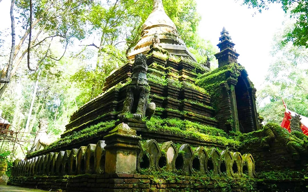 From Chiang Mai: Doi Suthep, Wat Pha Lat and Baan Kang Wat Tour Image 3